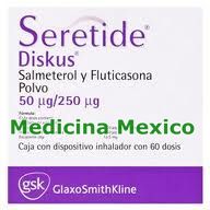 Seretide Diskus 50/250mg Accuhaler, 60 Doses, Salbutamol & Fluticasone