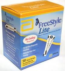 Freestyle Lite Glucose 50 Test Strips