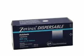 Zovirax 800mg 35 Tabs Dispersible, Acyclovir