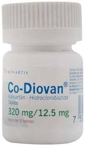 Co-Diovan 320mg 12.5mg 30 Tabs, Valsartan, Hydrochlorothiazide