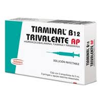 Tiaminal B-12 Vitamin B12 5000mcg Injection 3 syringe