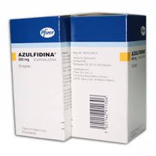 Azulfidine 500mg 60 Tabs Sulfasalazine