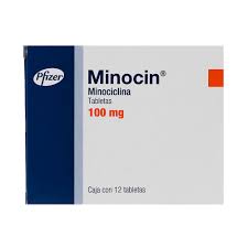 Minocin 100mg 12 tabs, Minocycline