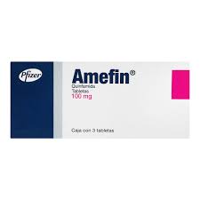 Amefin 100mg 3 Tab, Quinfamida