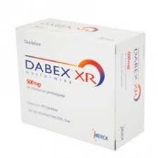 Dabex-XR 500mg 60 tabs Lib PROL, Metformin