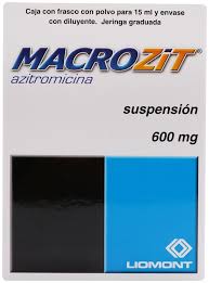 Macrozit SUSP 600mg 15ml, Azitrocin, Azithromycin