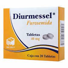 Generic Lasix (Diurmessel) 40mg 20 Tabs Furosemida, Furosimide