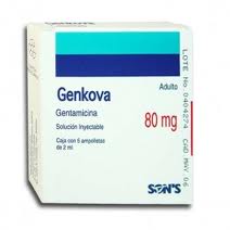 Genkova 80mg 2ml SOL INJECTION, Gentamicin