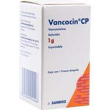 Vancocin-CP 1gr Injectable Solution 1 Amp, Vancomycin