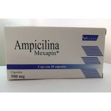 Mexapin 500mg 20 Caps, Ampicillin