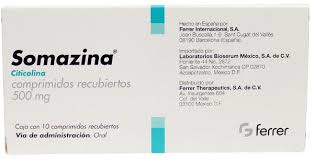 Somazina 500mg 10 Tabs. Citicolina