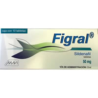 Viagra Generic (Figral) 50 mg 10 tabs, Sildenafil