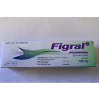 ﻿Generic Viagra (Figral) 100 mg 10 tabs, Sildenafil﻿